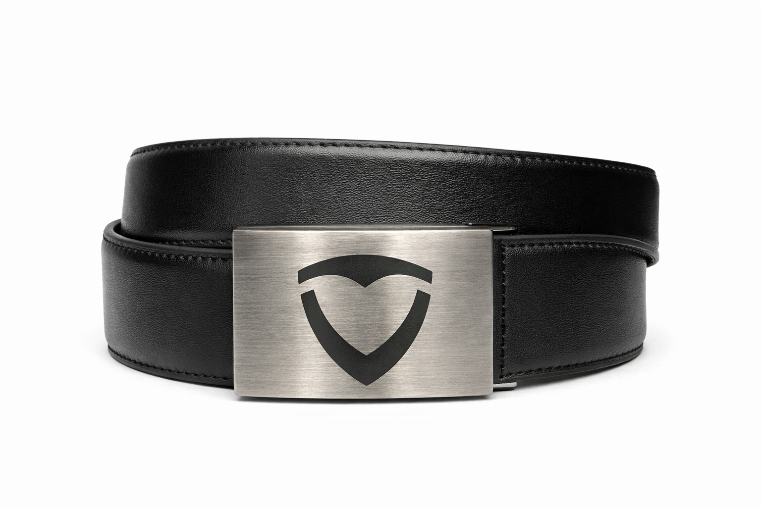 Leather Belt with Buckle