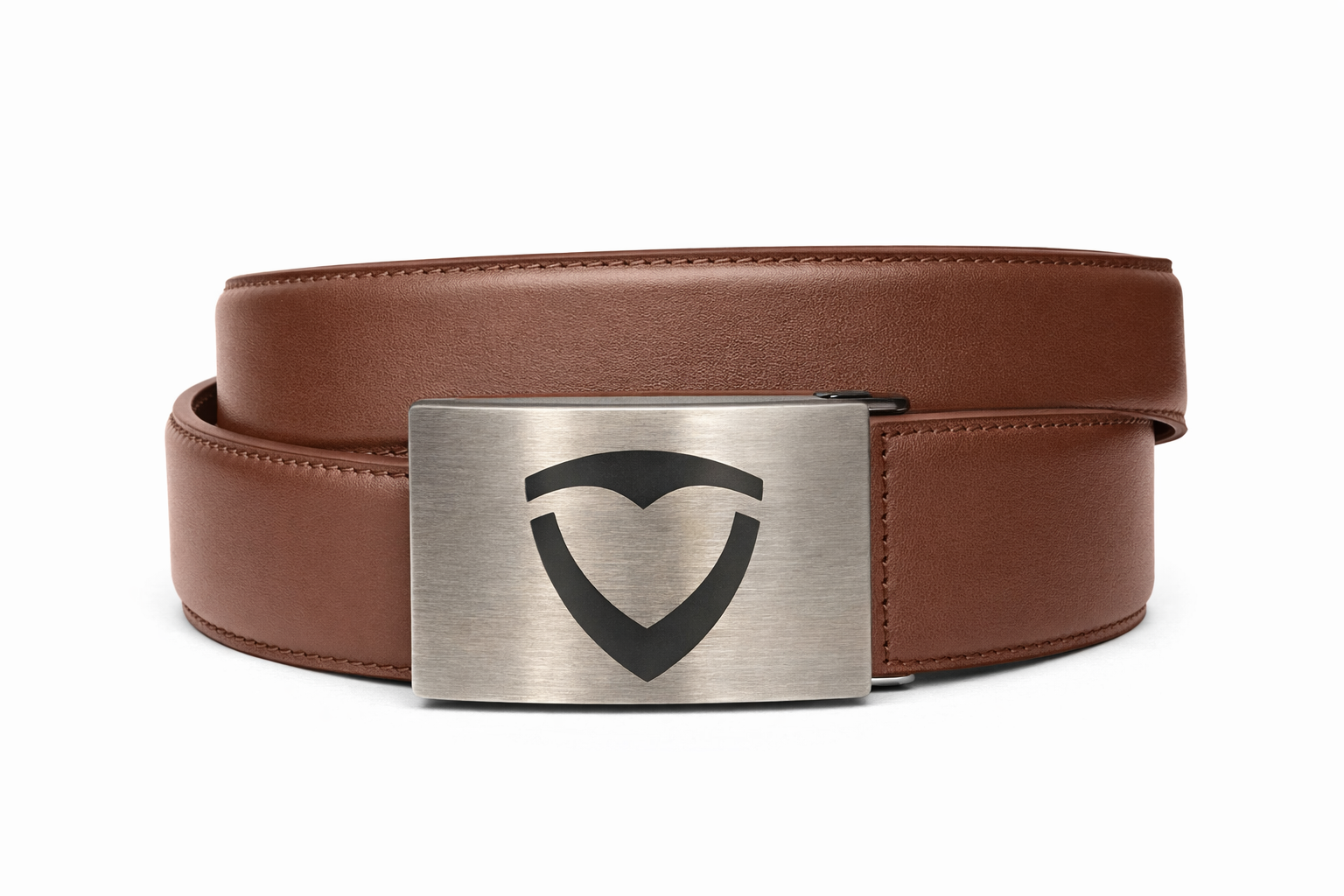 Leather Belt with Buckle