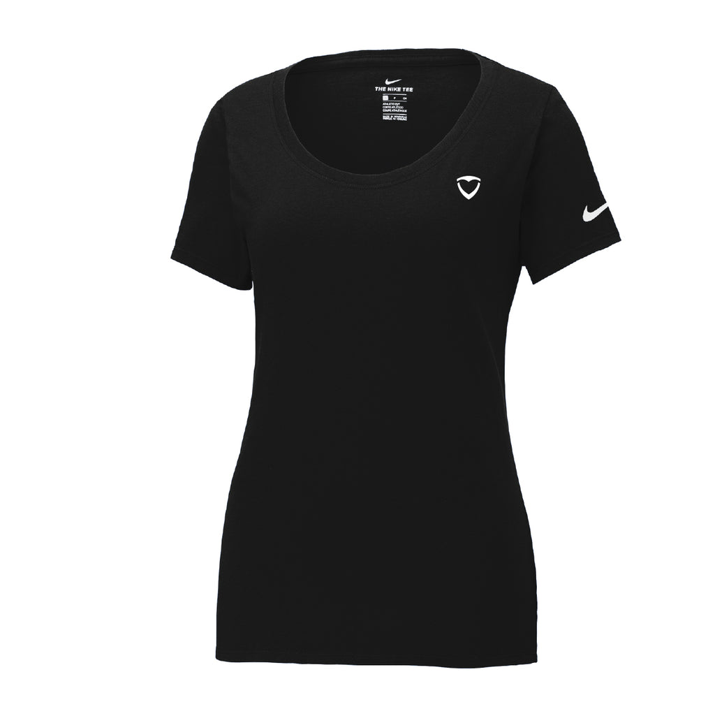 Nike Women's Dri-FIT Cotton/Poly Scoop Neck Tee