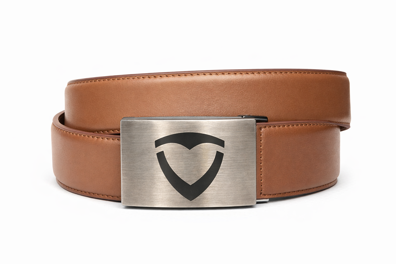 Leather Belt with Buckle